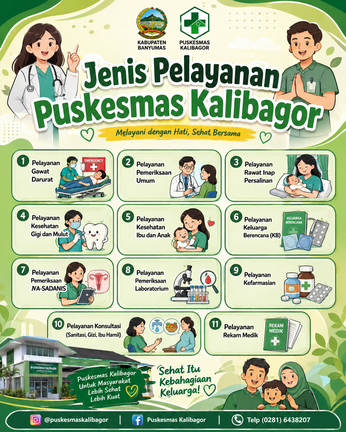 Jenis Pelayanan Puskesmas Kalibagor